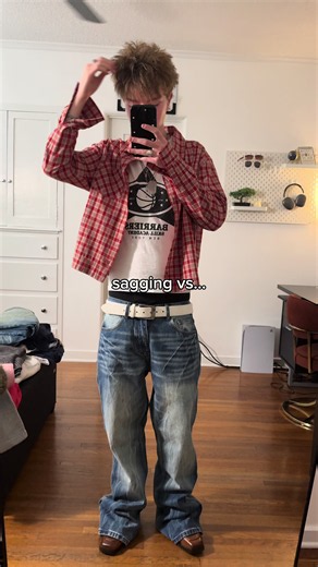 no sag tooo trash😂 #funny #relatable #sagging | sagging pants