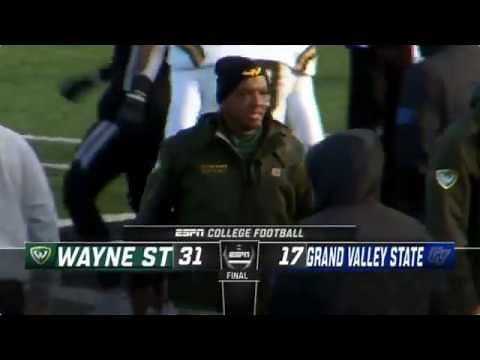 Wayne State vs. GVSU 2019 Football Highlights