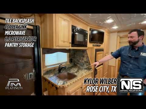 2016 Platinum 3 Horse with 15' Living Quarters | Pre-Owned Horse Trailer Walk Around | $99,999