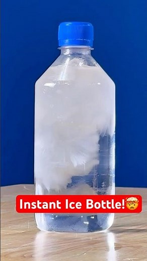 Watch This Bottle Turn to Ice Instantly!