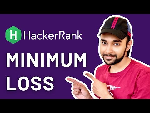 HackerRank - Minimum Loss | Full solution with visuals and examples | Study Algorithms
