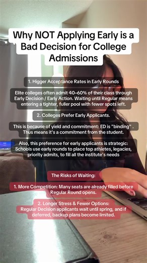Why Not Applying Early Hurts Your College Admissions Chances