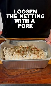 Always Festive: Tips & Tricks. Ever wondered how to remove the netting on your Inghams Turkey? Watch our video for the easiest hack… (BYO: fork 😉) #alwaysfestive #alwaysgood #inghamsaustralia #tipsandtricks #foodhacks | Ingham's