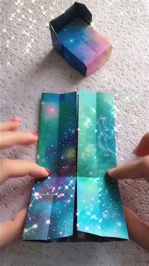 DIY Origami Mini Bed 🛏️| Easy Paper Furniture Tutorial for Kids #origami #papercraft #origamiforkids