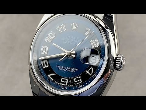 Rolex Datejust 36mm 116200 Rolex Watch Review