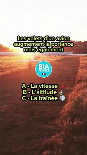 ✈️Brevet d’initiation aéronautique ✈️ BIA #bia