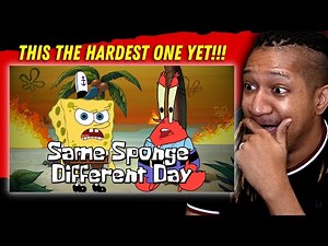 Reaction to SAME SPONGE DIFFERENT DAY Feat. Mr. Krabs