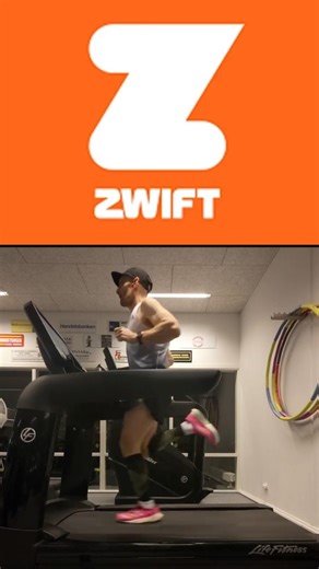 Zwift Running - Snowy weather where I live - Running on a treadmill #running #runningshoes
