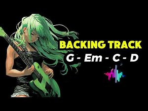 G Major Guitar Backing Track – Pop Rock Jam Track for Solo Practice