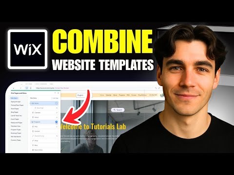 How To Combine Websites Or Templates Into One In Wix (Tutorial 2026)
