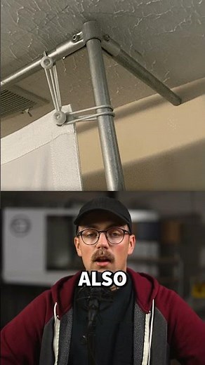 DIY Golf Simulator Impact Screen Frame #makerpipe #emtconduit #diy #shorts #golfsimulator