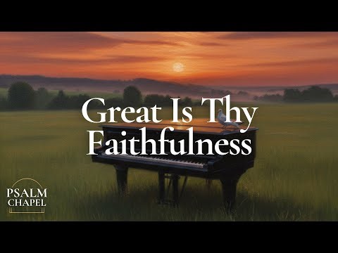 Great Is Thy Faithfulness Instrumental | Morning Worship Music