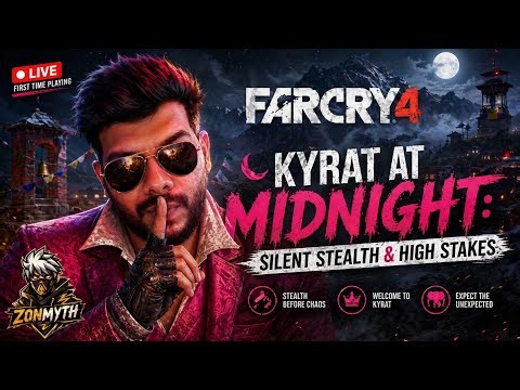 🌙 KYRAT AT MIDNIGHT: Silent Stealth & High Stakes | Far Cry 4