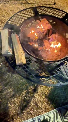 There is nothing better than a standing around a Firepit listening to a crackling fire on a cool night. 🔥 #firepit #outdoors #southcarolina