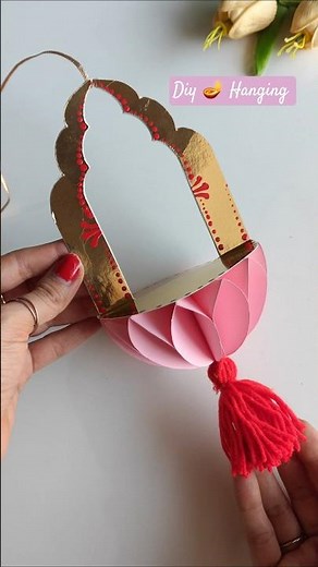 Create Your Own FESTIVE Wall Diya Hanging for Diwali!
