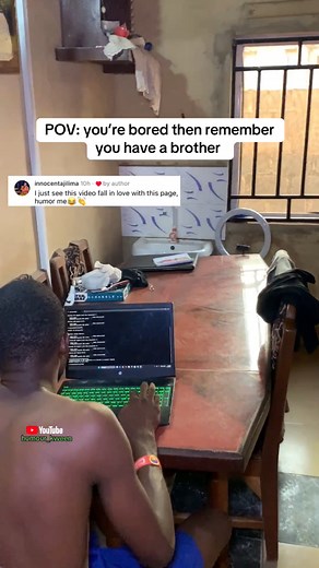 107K views · 1.8K reactions | I waited till he started coding to do this  #brothers | Humour Kween | Facebook