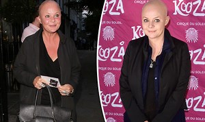 Gail Porter cries on One Show