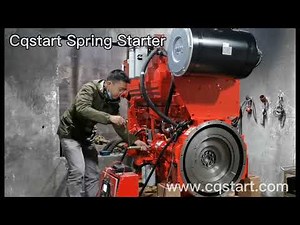 Cqstart Spring Starter - Mechanical Starting for Diesel Engine