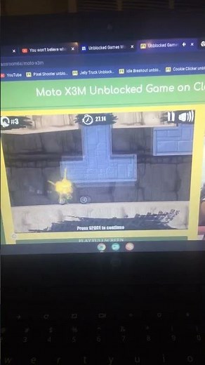 Moto X3M level 3 gameplay