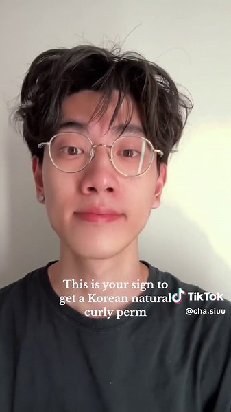 Korean Natural Curly Perm Tutorial | Men's Hairstyle Inspiration