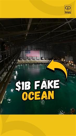 Inside Navy's Insane Indoor Ocean #shorts