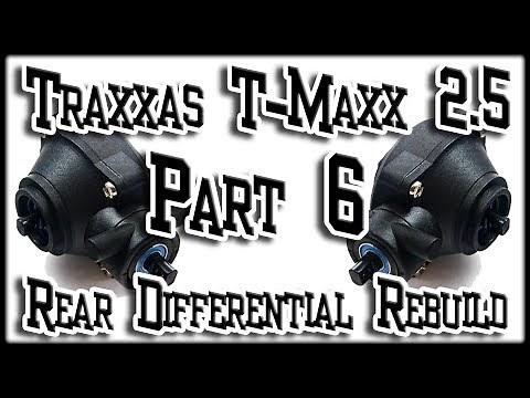 Traxxas T-Maxx 2.5 Part 6 Rear Differential Rebuild