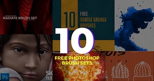 10  Free HD Photoshop Brush Sets 2021 - Graphic Pie
