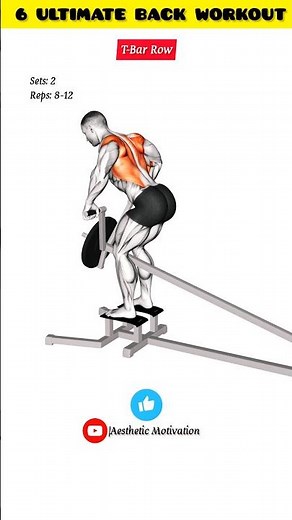 6 Ultimate Back Workout at Gym for Maximum Gains 💪 #backworkout