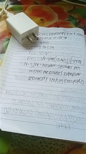 viscous friction for translational motion example