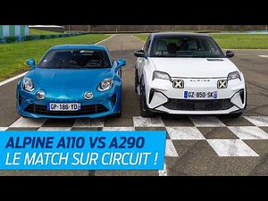 Essai Alpine A290 vs Alpine A110 sur circuit : tour chrono, drag race, autonomie, on vous dit tout !