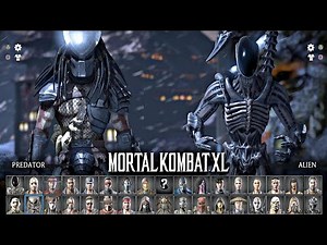 Mortal Kombat XL - All Characters List (Including DLC)