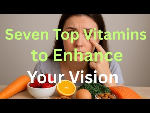 Seven Top Vitamins to Enhance Your Eye Vision