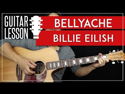 Bellyache Guitar Tutorial - Billie Eilish Guitar Lesson |TABS + Easy Chords + Guitar Cover|