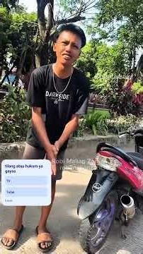 orang ditilang, Laki Risma awokkkwwok versi on the spot Trans7