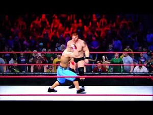WWE12 Extreme Rules Sim - John Cena vs. Brock Lesnar pt1