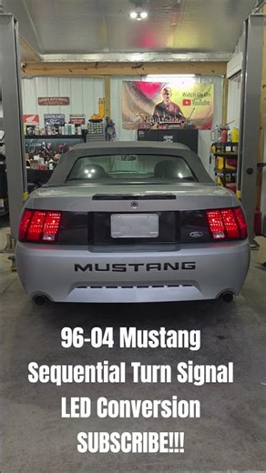 96-04 Mustang Sequential Turn Signal LED Conversion