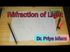 Physics Practical ~ Refraction of Light