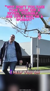 “WHY DON’T YOU TAKE YOUR MASK OFF & REVEAL YOURSELF… ARE YOU A MAN OR A WOMAN?” #mask #confrontation #questioning | Cops On Cam