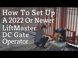 How to Set Up a 2022 or Newer LiftMaster DC Gate Operator