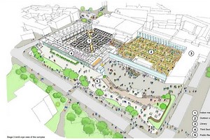 Demolition begins on former town centre pub to make way for market improvements