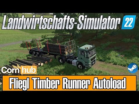 LS22 Mods - Fliegl Timber Runner Autoload - LS22 Modvorstellung