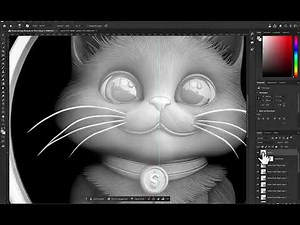 16 bits depth map retouching.