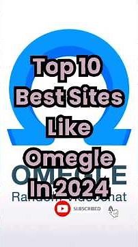 Top 10 Best Websites Like Omegle #shorts #youtubeshorts #omegle #viralshorts