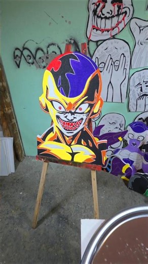 The Frieza No One Has Ever Drawn… You Won’t Believe This##art #frieza #dragonball #shorts