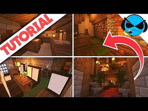 Minecraft: How To Build a Medieval Tavern/Inn Interior Tutorial