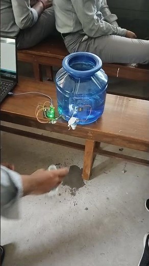 Automatic water Dispenser using Arduino,Servo Motor & Ultrasonic Sensor