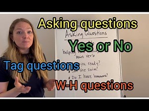 Learn English Questions: WH-, Yes/No, Tag Questions for ESL Learners