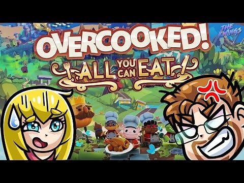Overcooked! All You Can Eat! Cooking is DANGEROUS (Nintendo Switch)