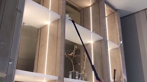 Adjustable Extendable Duster Handle – Compatible with Duster Refills, Replacement Handles, and Extended Cleaning Tools(2, White)