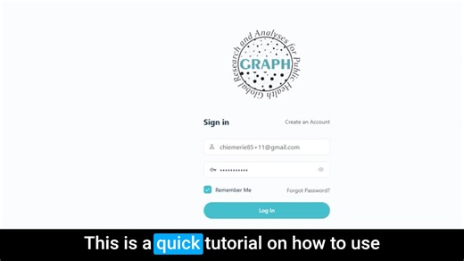 GRAPH course platform intro